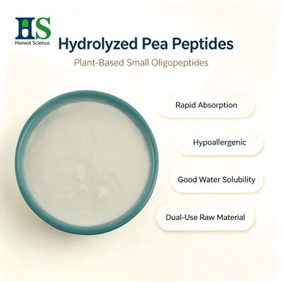 Proteína de guisante hidrolizada en polvo de péptidos de proteína de guisante para fórmulas de nutrición y cuidado de la piel